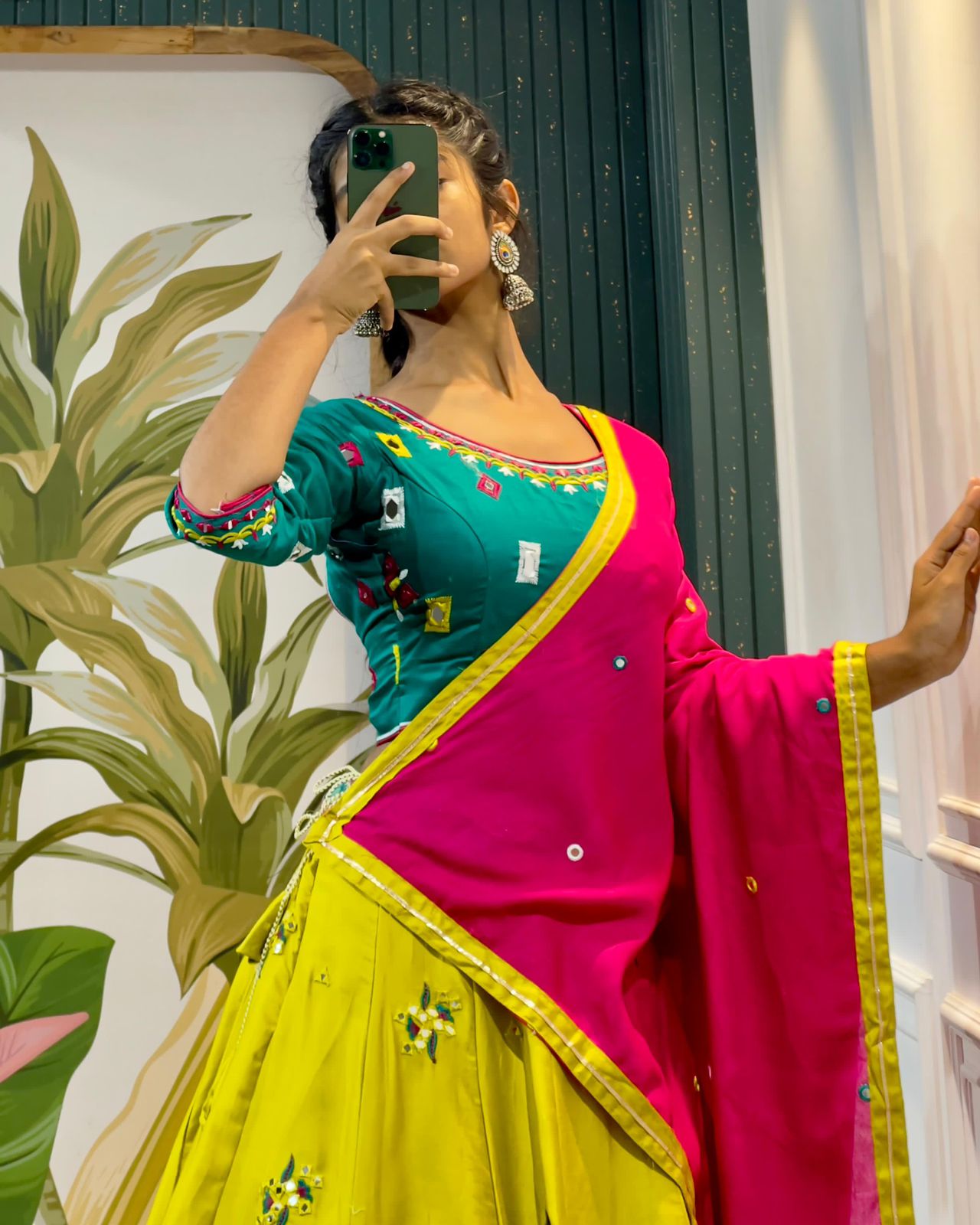 Navratri Cotton Lehenga Choli