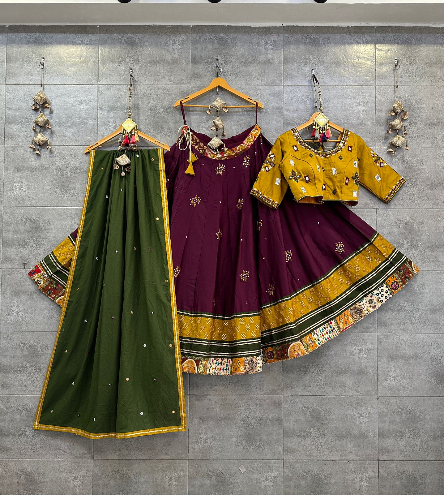 Navratri Cotton Lehenga Choli