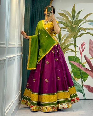 Navratri Cotton Lehenga Choli