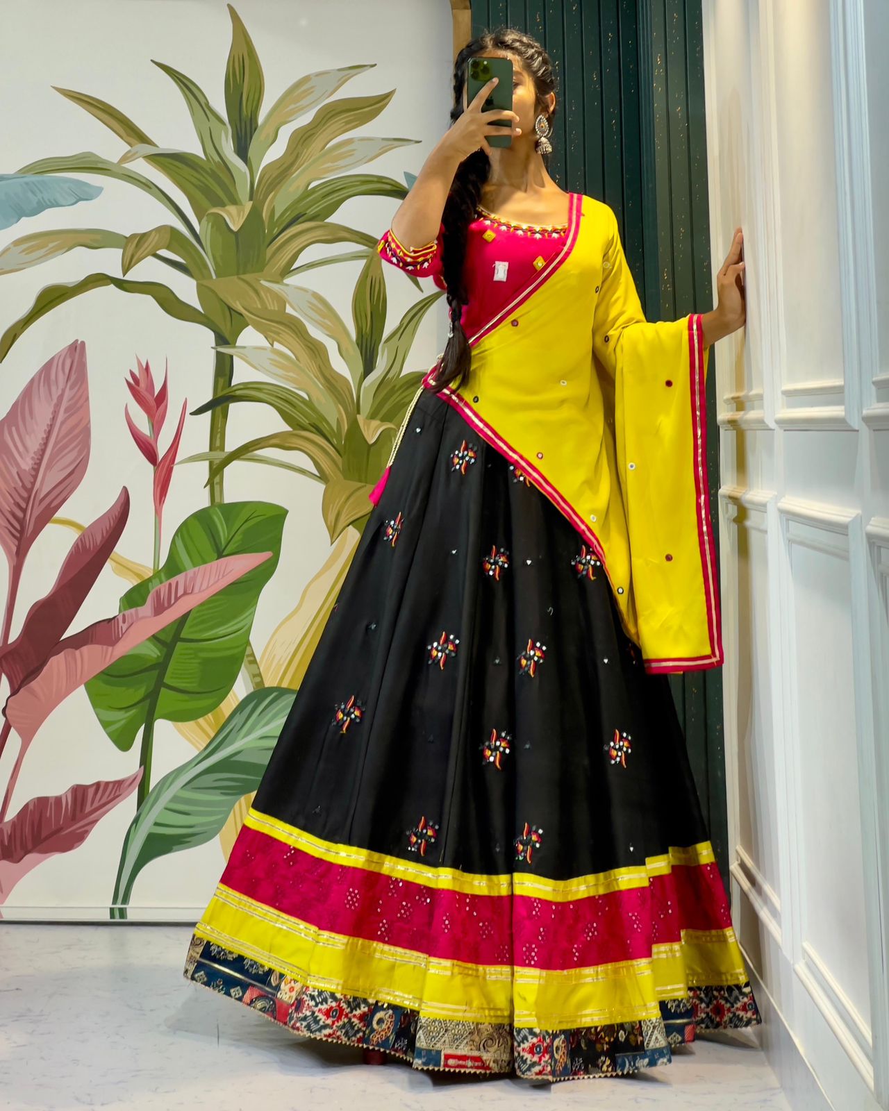 Navratri Cotton Lehenga Choli