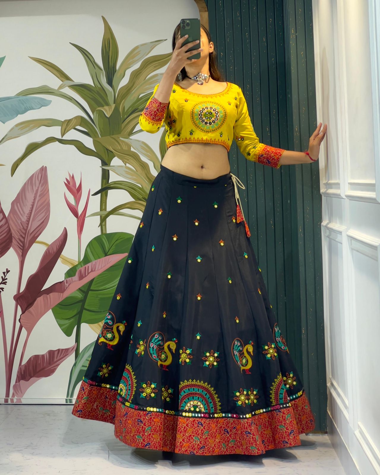 Navratri Cotton Lehenga Choli