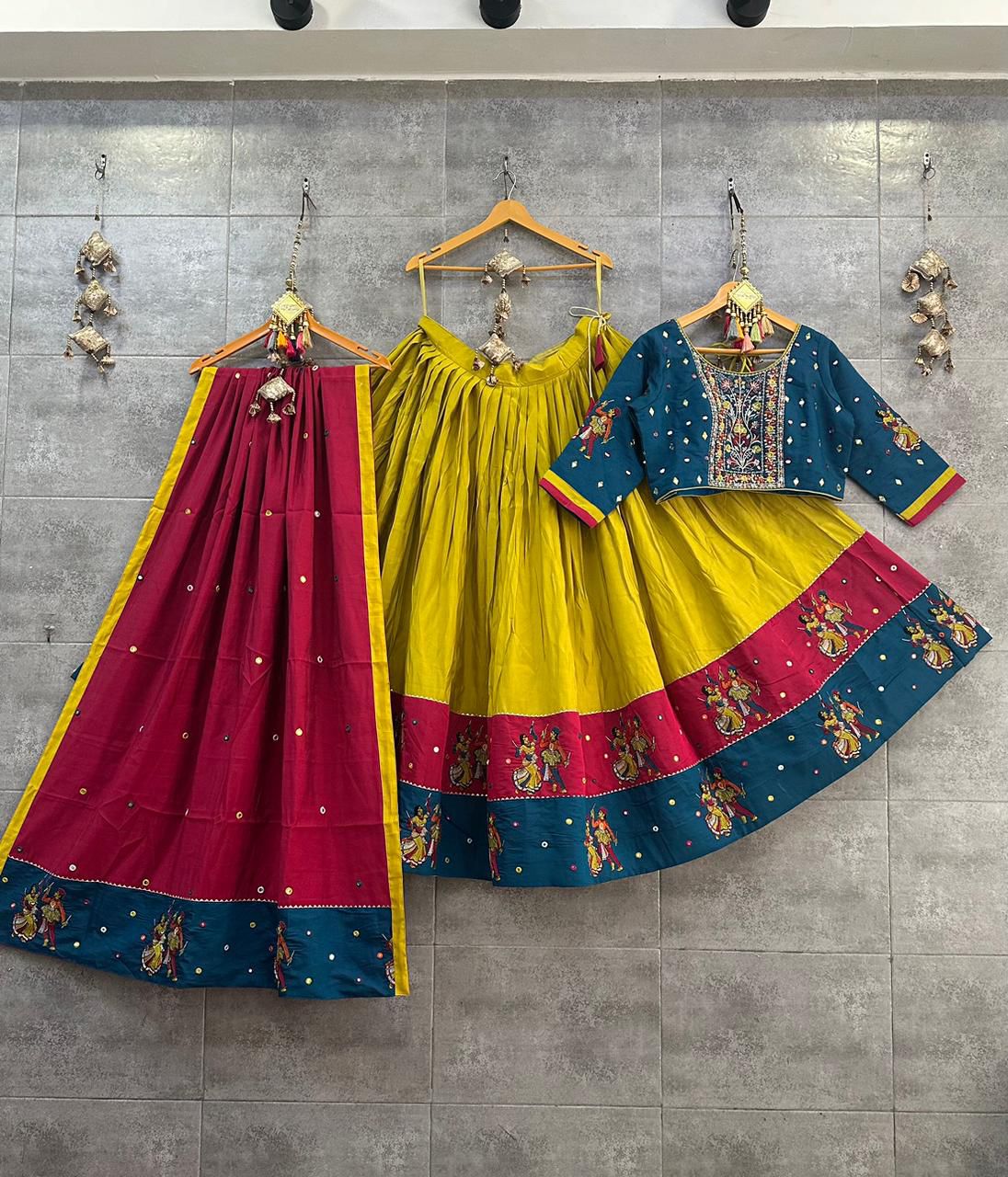 Navratri Cotton Lehenga Choli