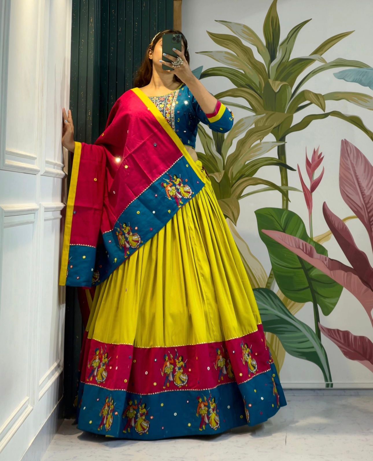 Navratri Cotton Lehenga Choli