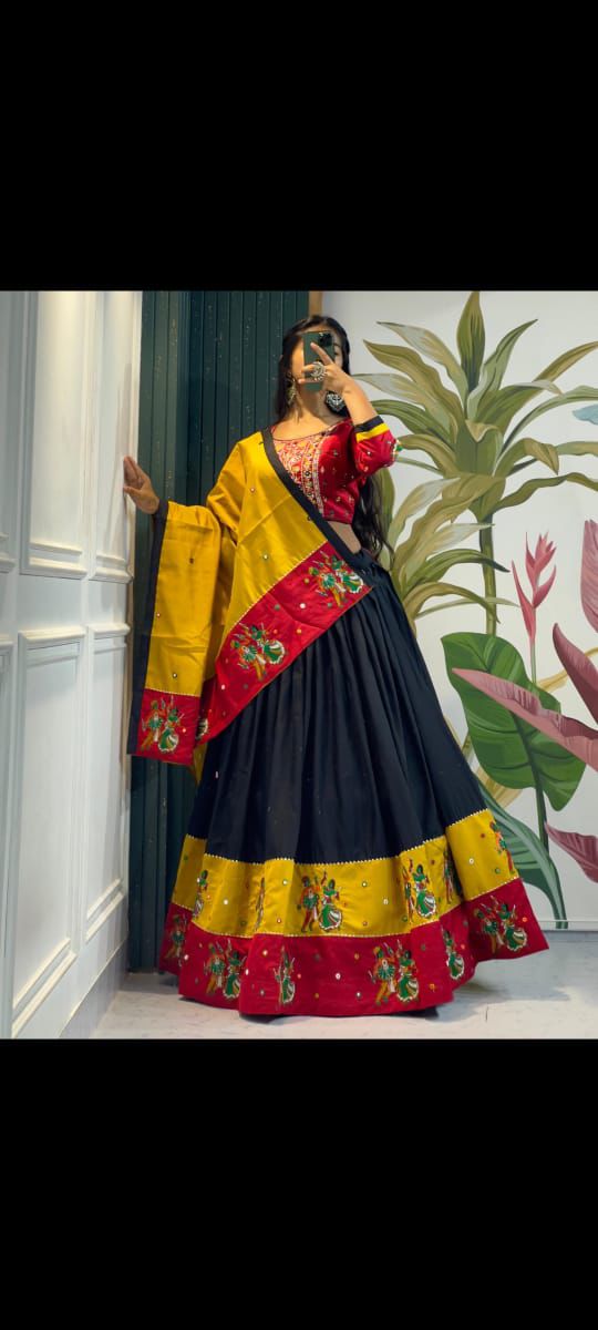 Navratri Cotton Lehenga Choli