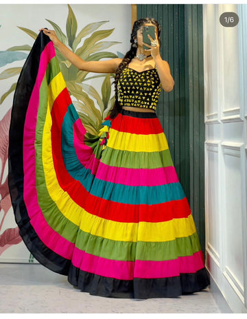 Navratri Cotton Lehenga Choli