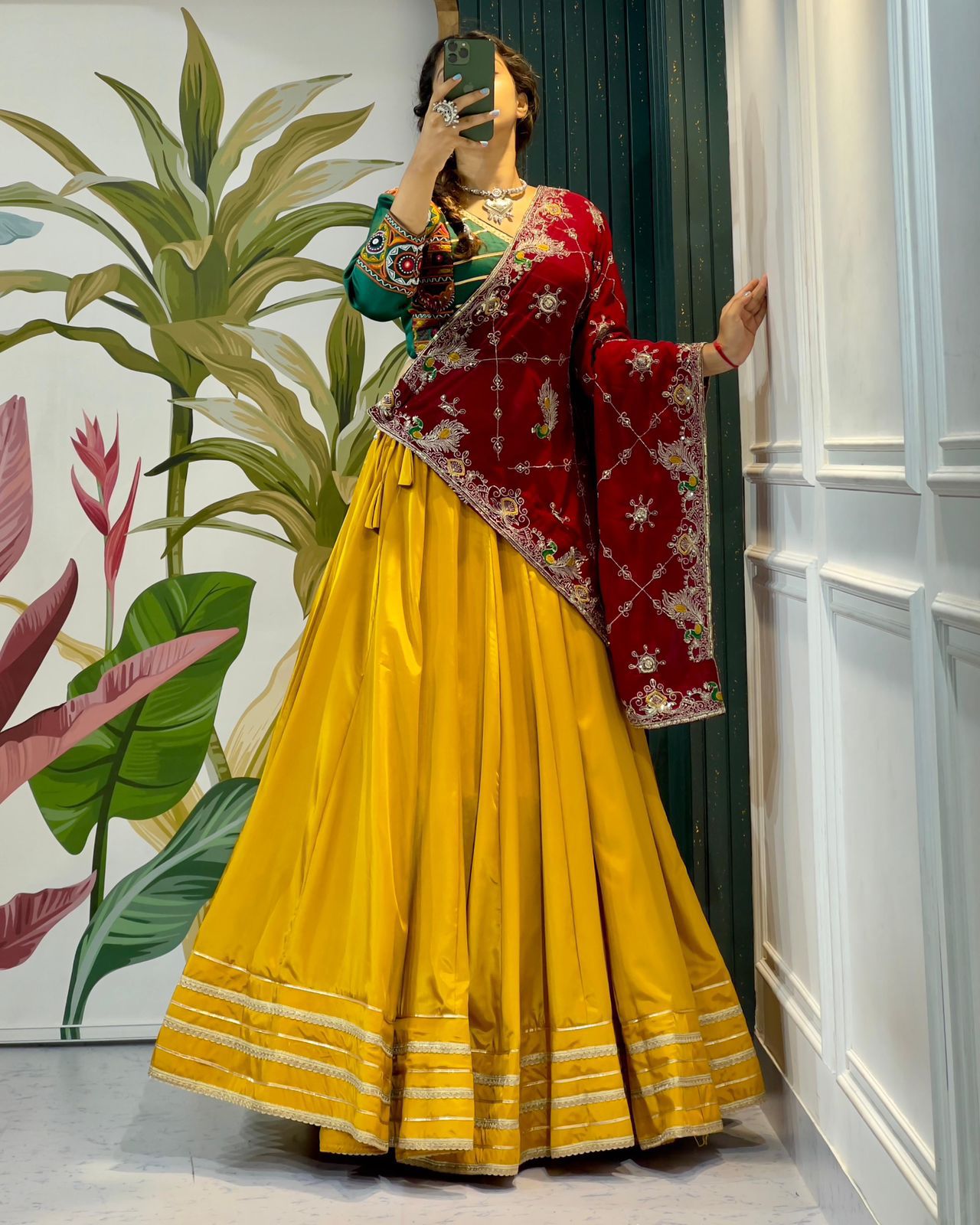 Navratri Cotton Lehenga Choli