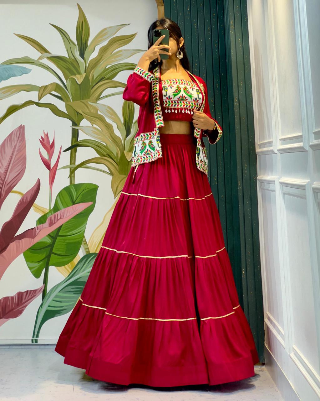 Navratri Cotton Lehenga Choli