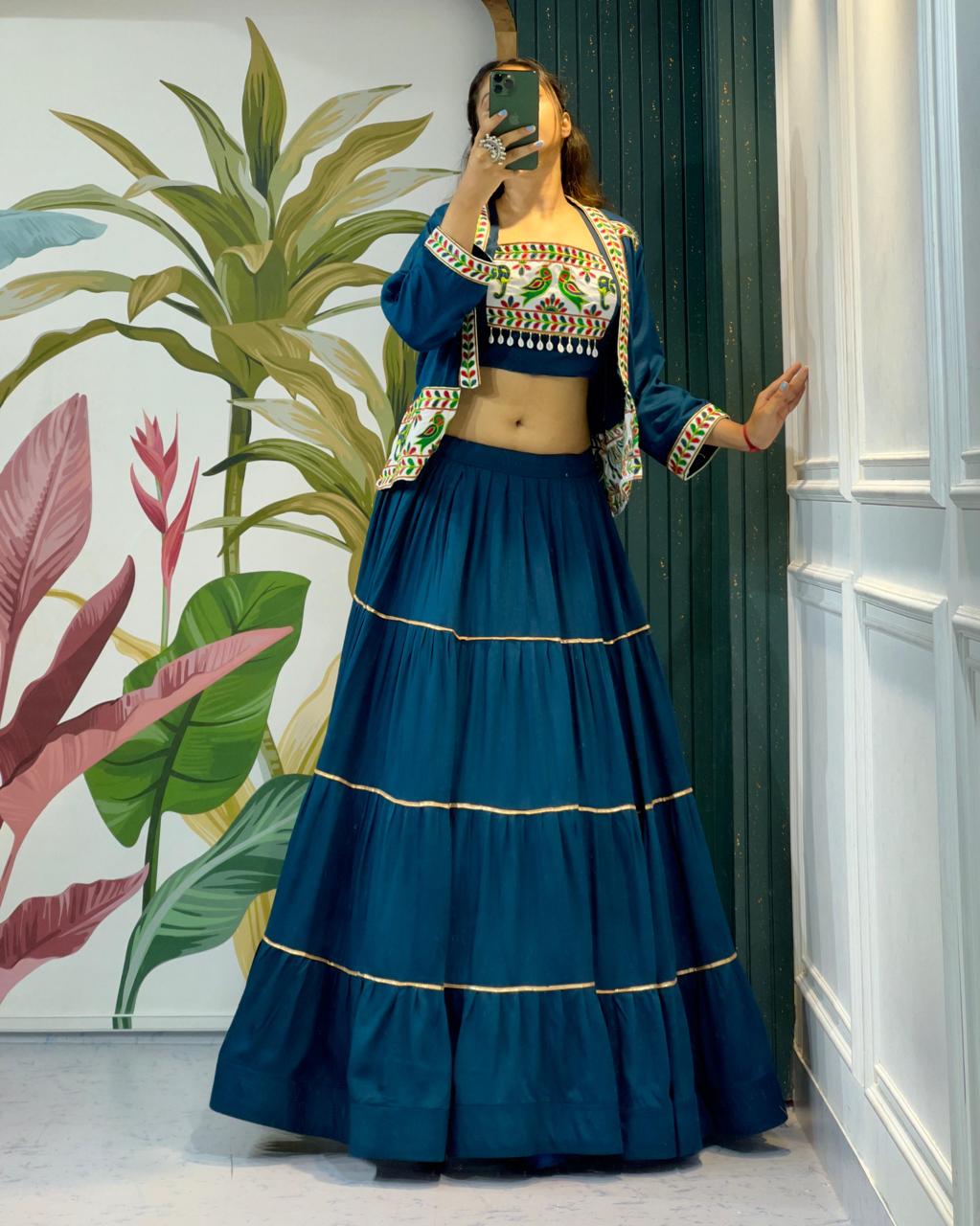 Navratri Cotton Lehenga Choli