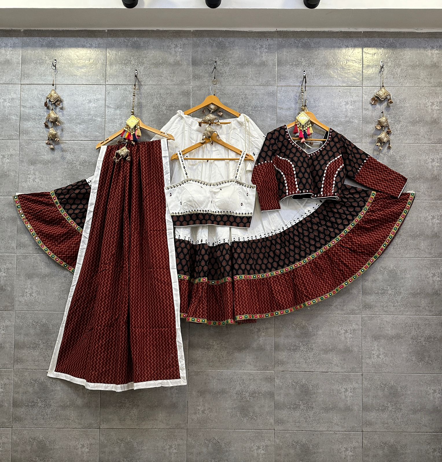 Navratri Cotton Lehenga Choli