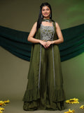 Crop Top Sharara Salwar Suit