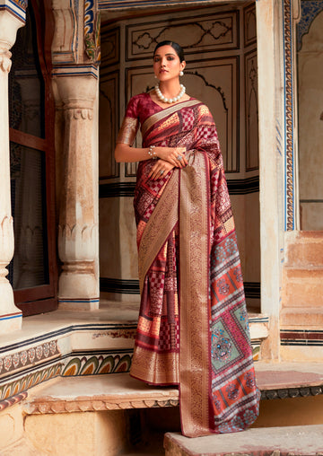 Luxurious Dola Viscose Saree for Special Occasions