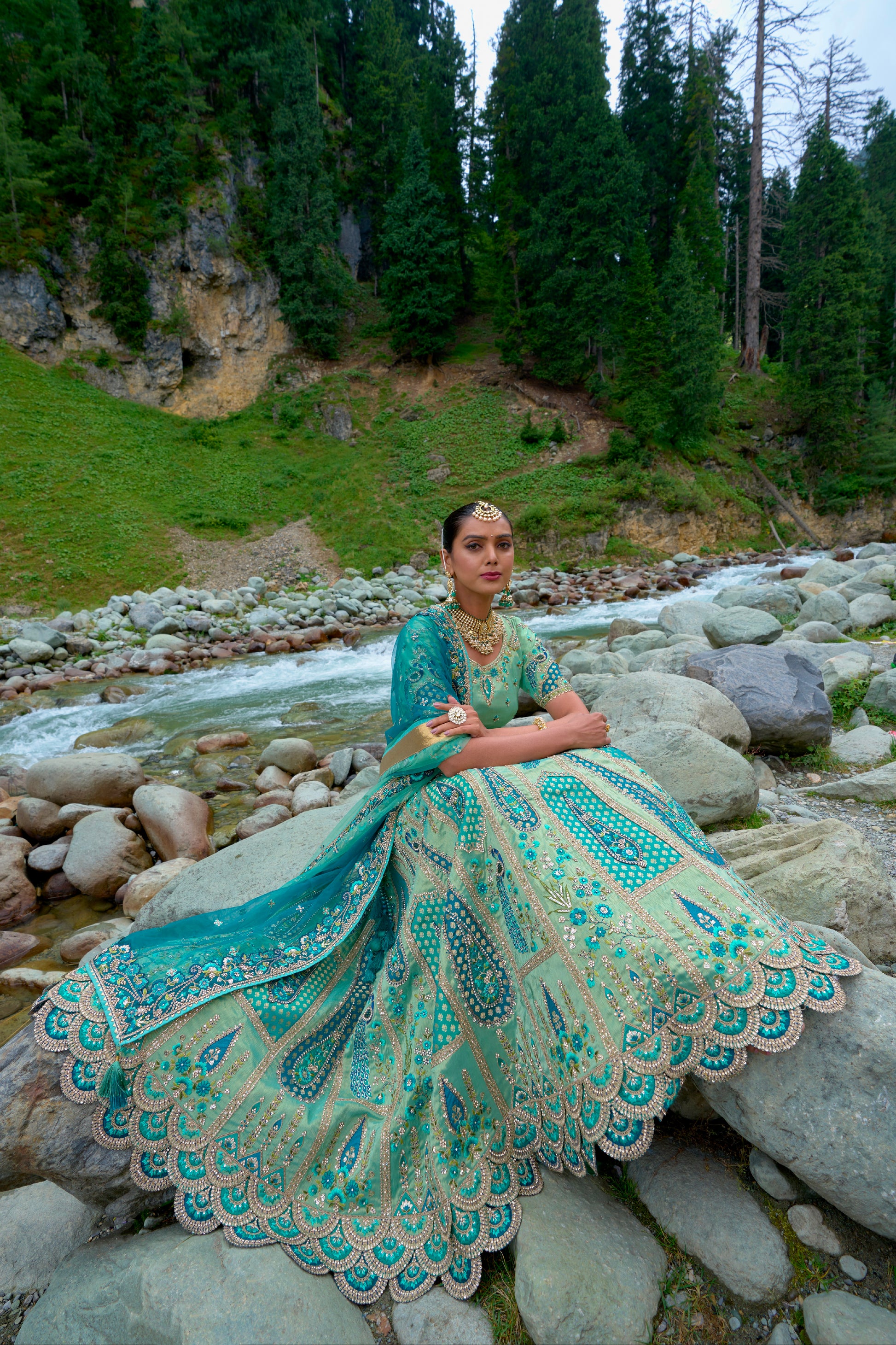 Bridal lehenga