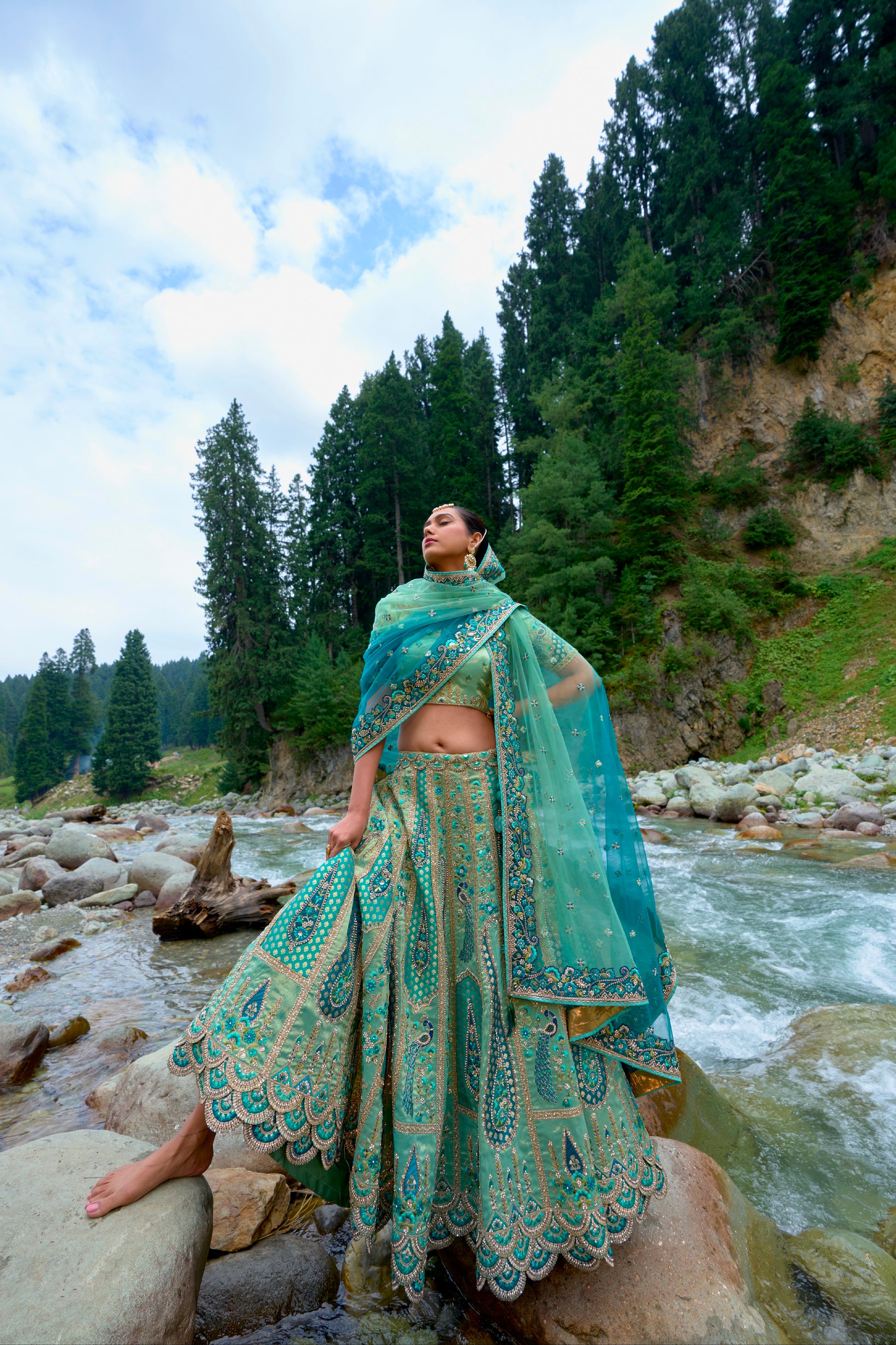 Bridal lehenga