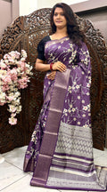 Soft Dola Silk Digital Printed Saree