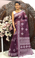 Soft Linen Cotton Saree