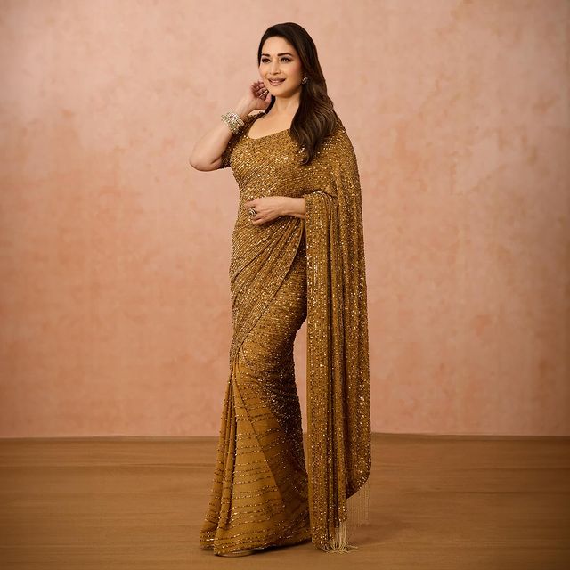 Georgette Sequence Saree