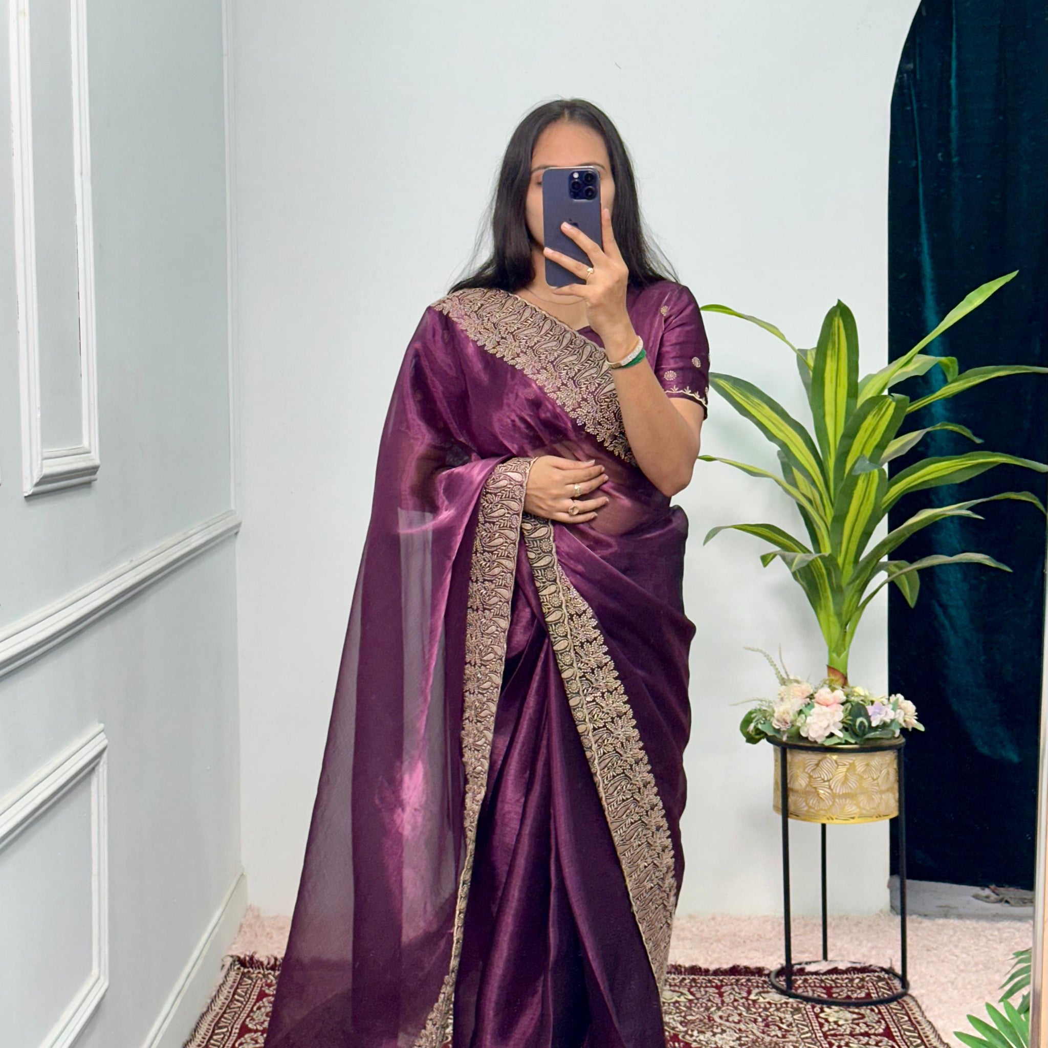 Party Wear Jimmy Choo Saree