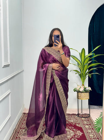 Party Wear Jimmy Choo Saree