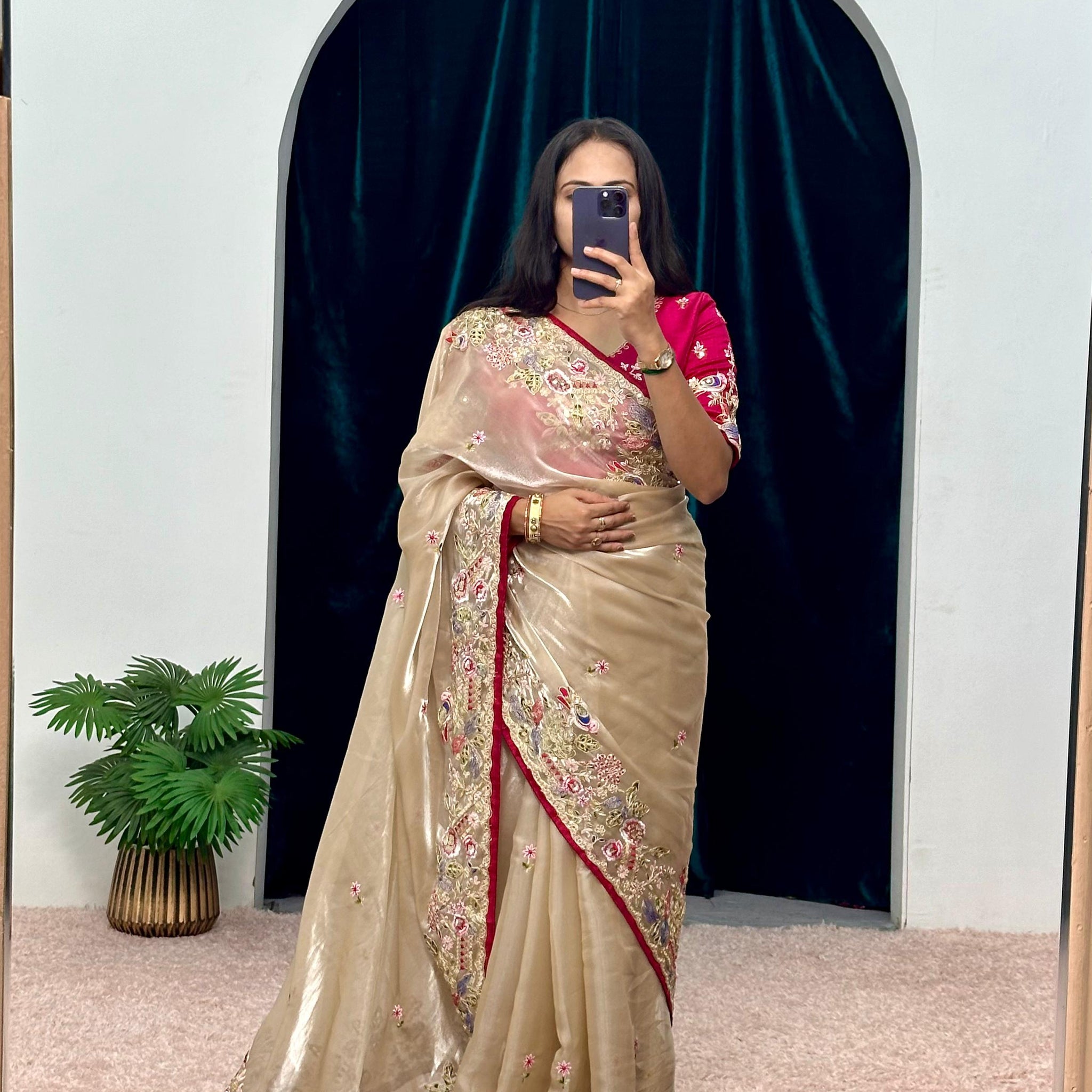 Party Wear Jimmy Choo Saree