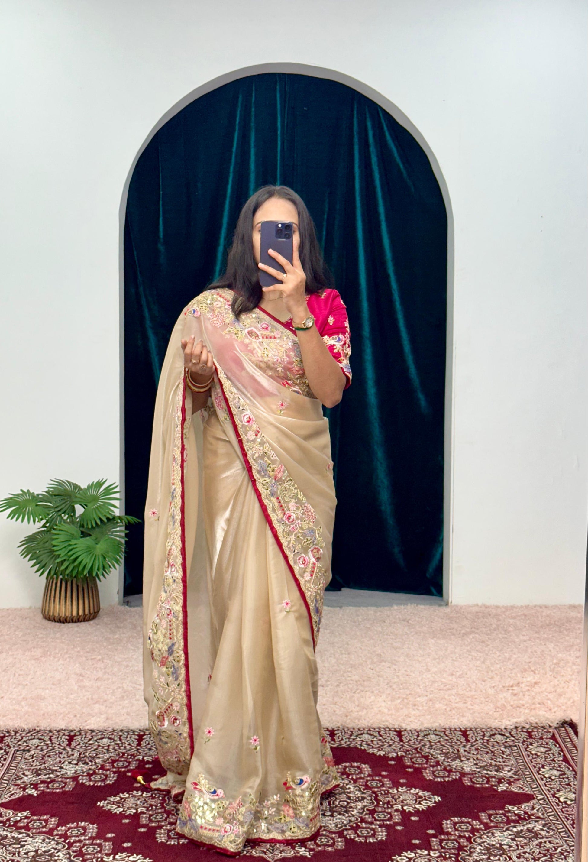 Party Wear Jimmy Choo Saree