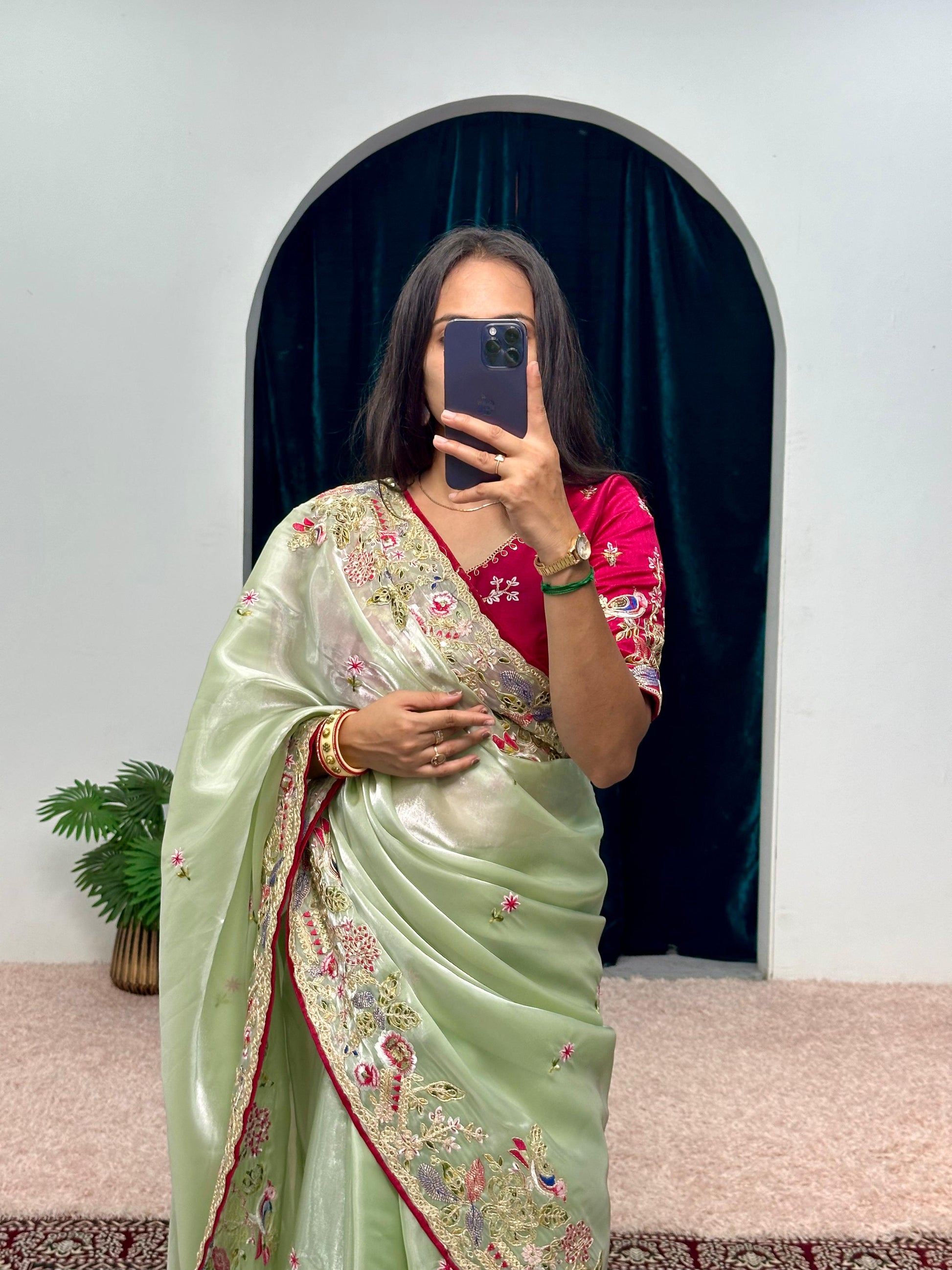 Party Wear Jimmy Choo Saree