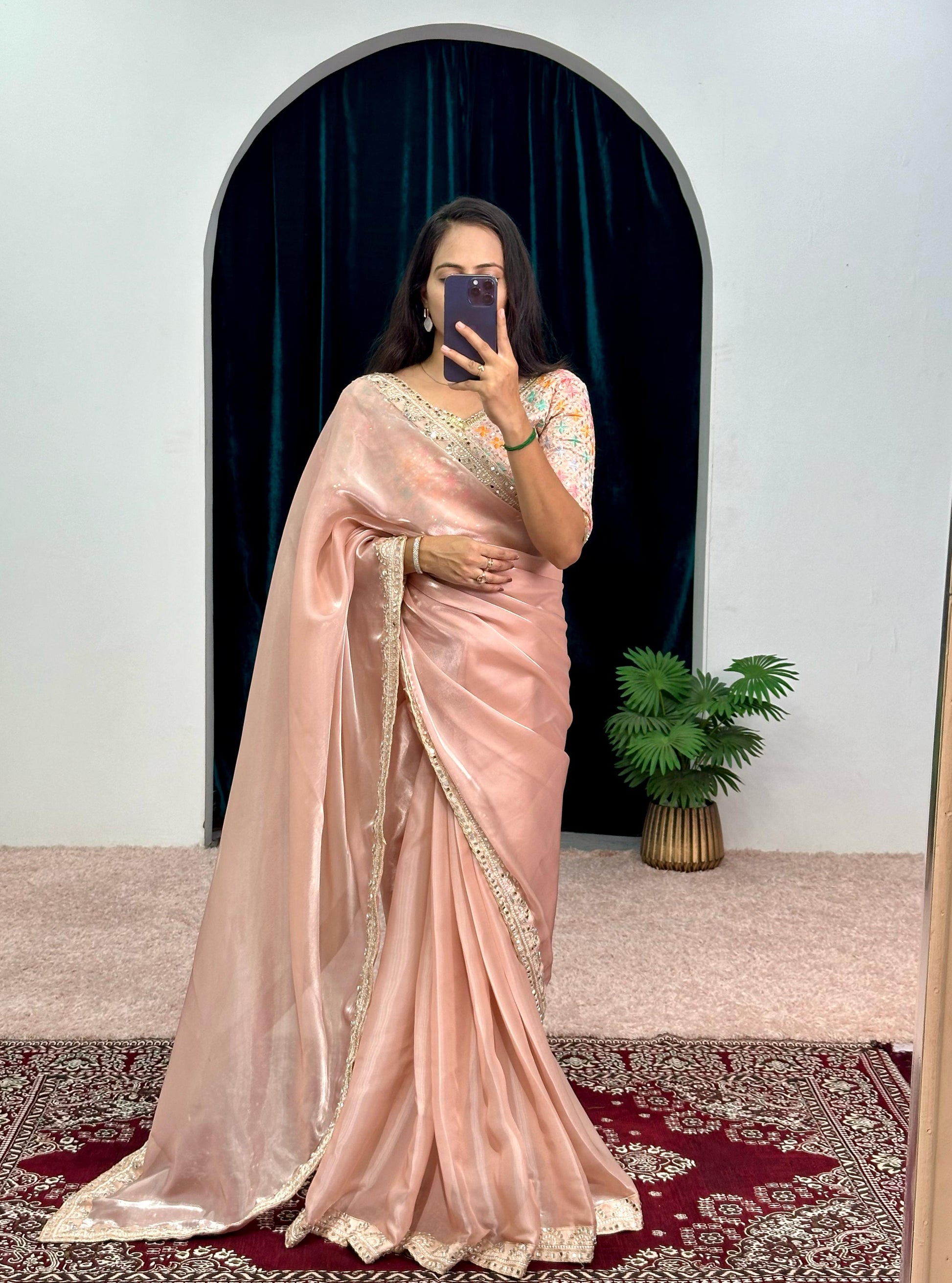 Party Wear Jimmy Choo Saree