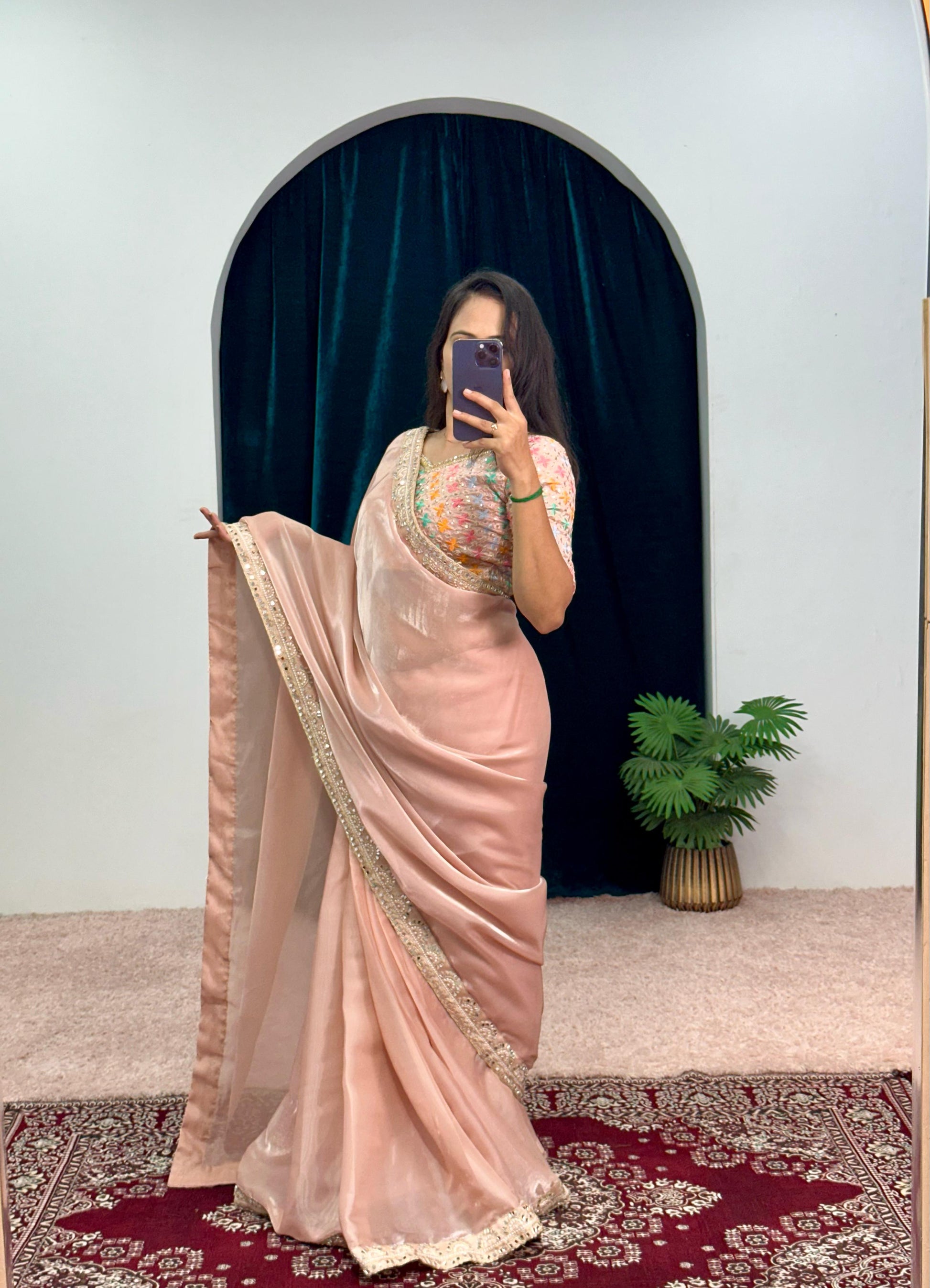 Party Wear Jimmy Choo Saree