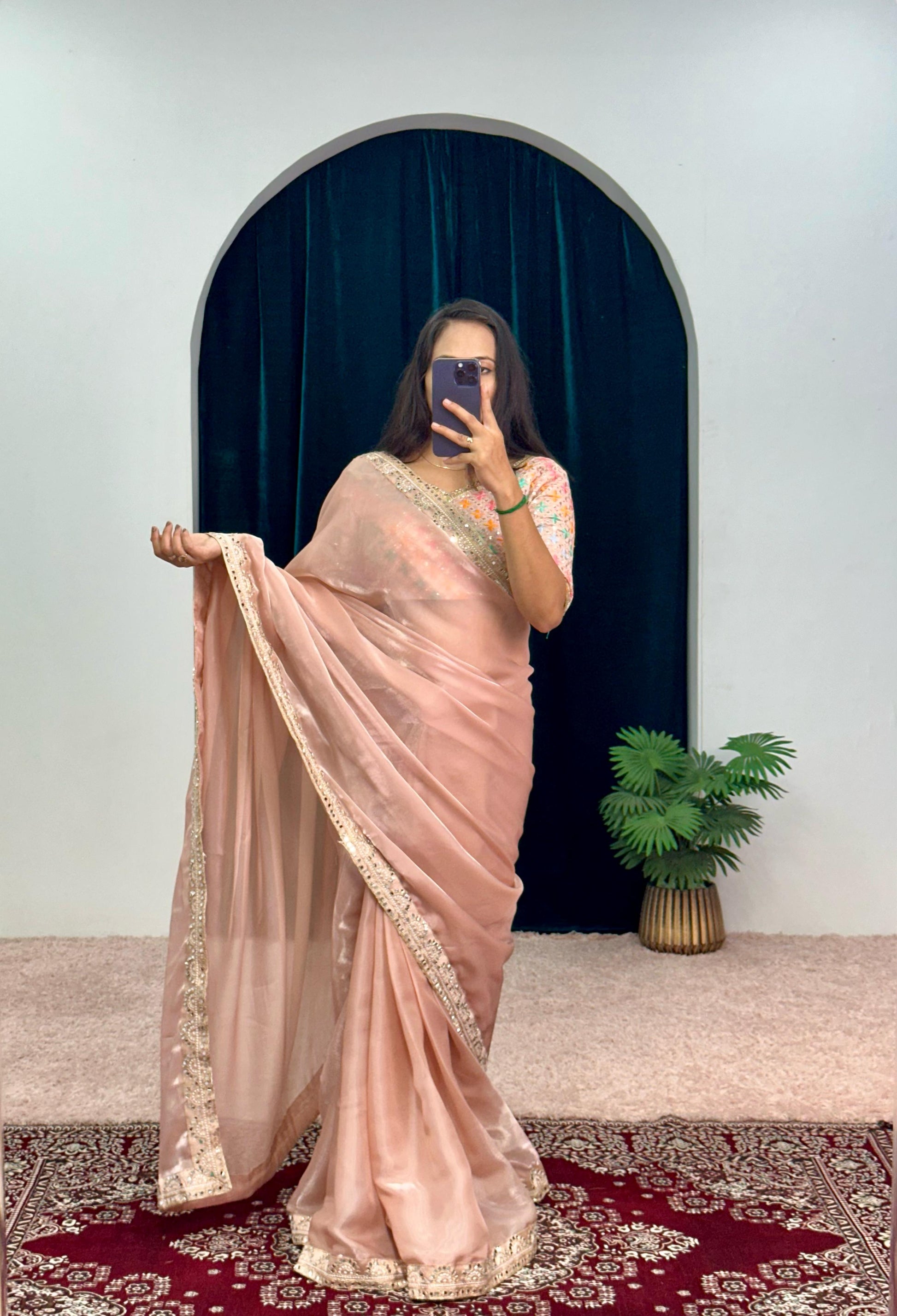 Party Wear Jimmy Choo Saree