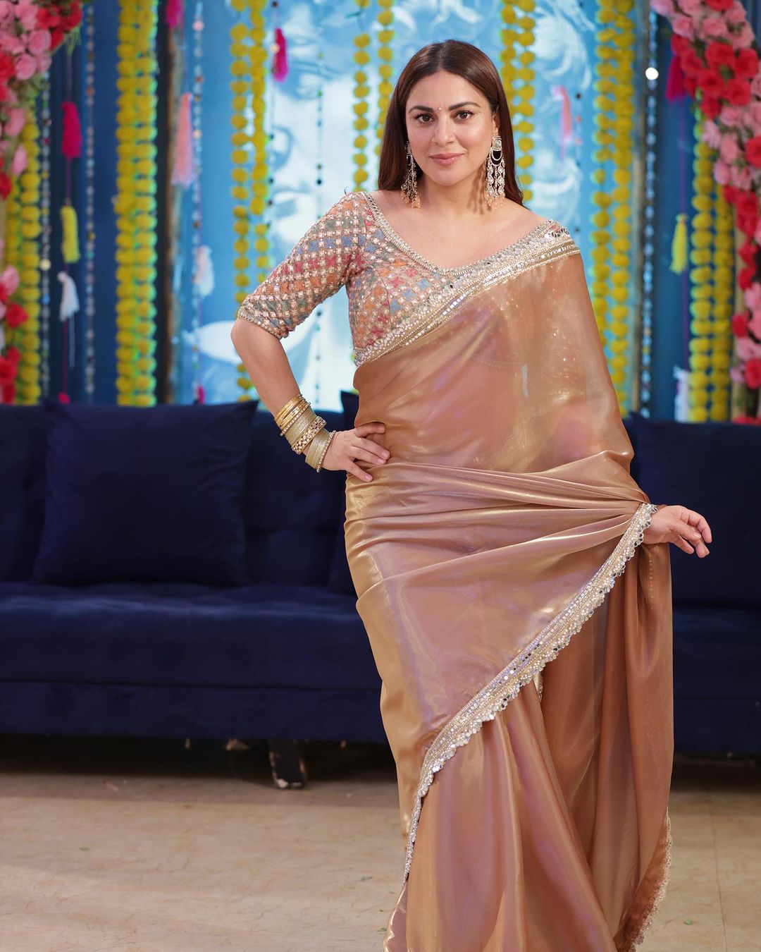 Party Wear Jimmy Choo Saree