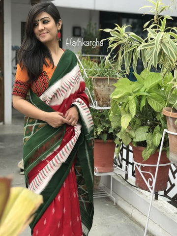 Party Wear Linen Saree