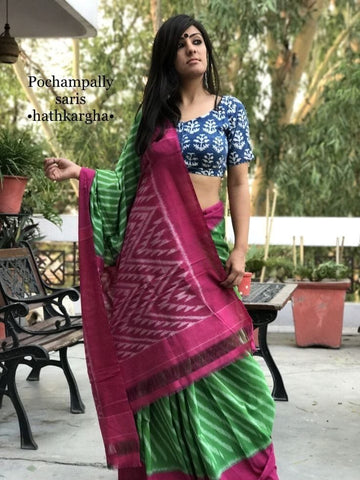 Party Wear Linen Saree