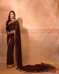 Georgette Sequence Saree