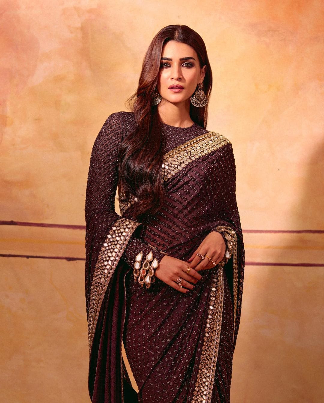 Georgette Sequence Saree