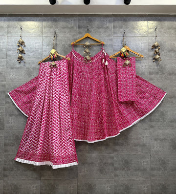 Cotton Lehenga Choli