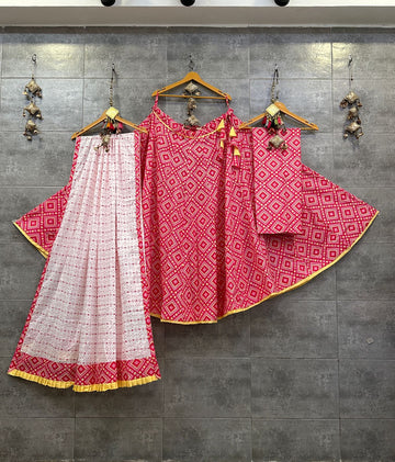 Cotton Lehenga Choli