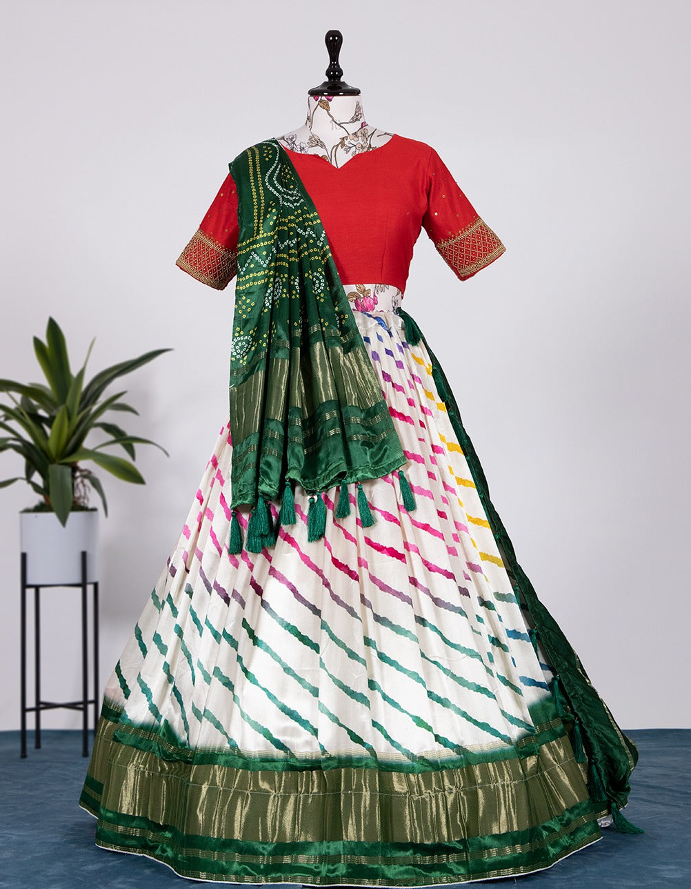 Gaji Silk Lehenga Choli