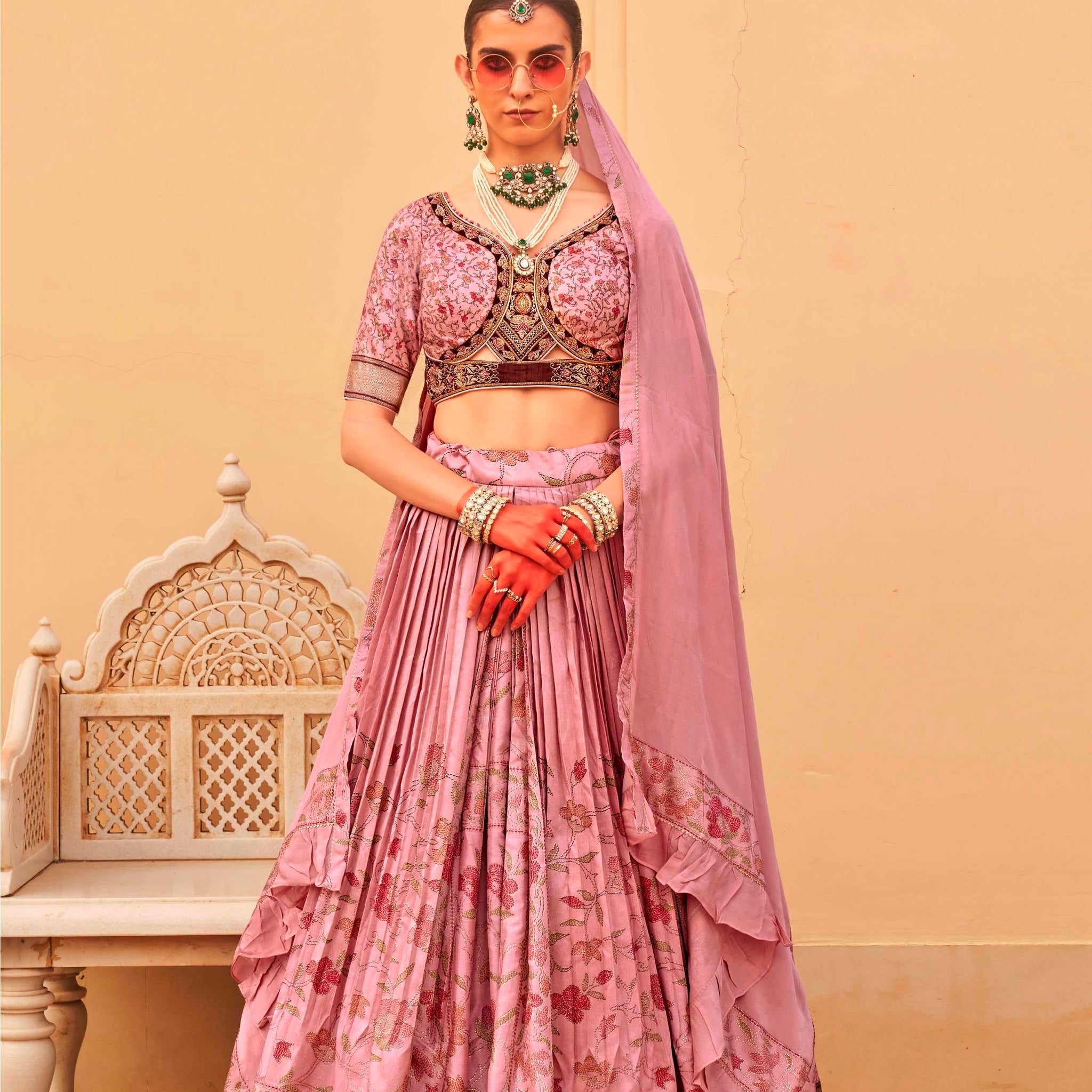 Exquisite Designer Wedding Wear Lehenga Choli: Elegance Redefined