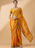 Party Wear Orgenza Saree