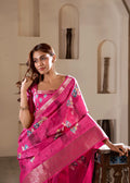 Party Wear Soft Dola Silk Saree