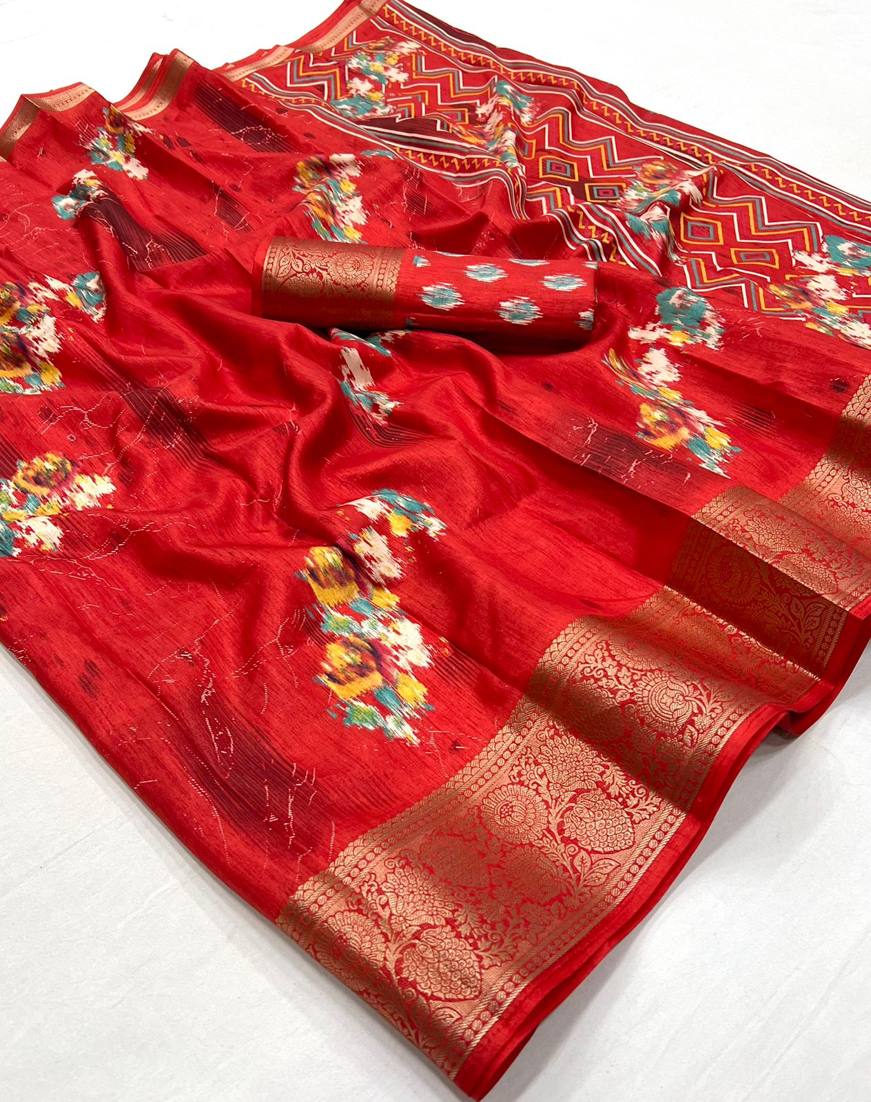 Party Wear Soft Dola Silk Saree