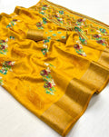 Party Wear Soft Dola Silk Saree