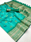 Party Wear Handloom Silk Saree