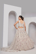 White Lehenga