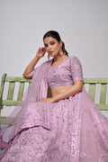 Mauve Lehenga