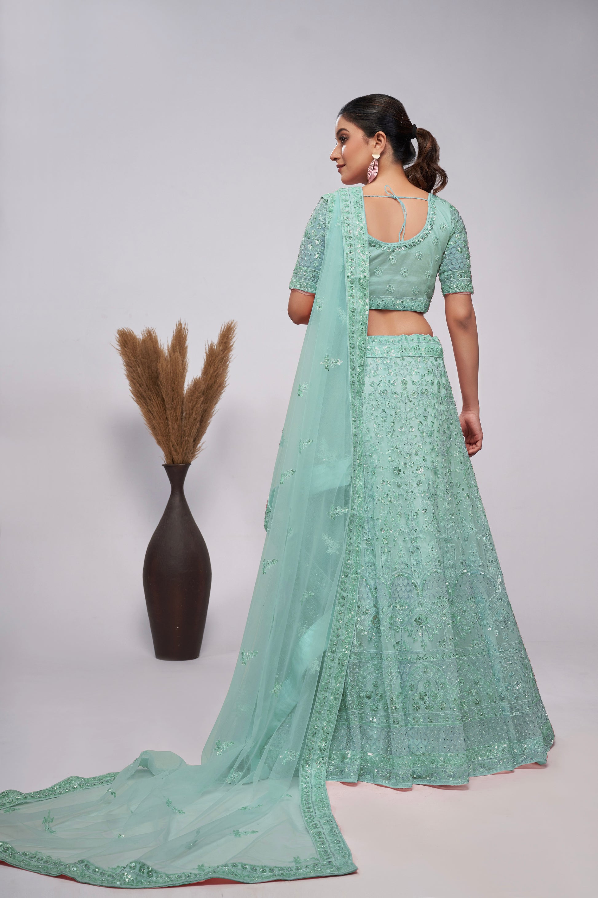 Blue Lehenga