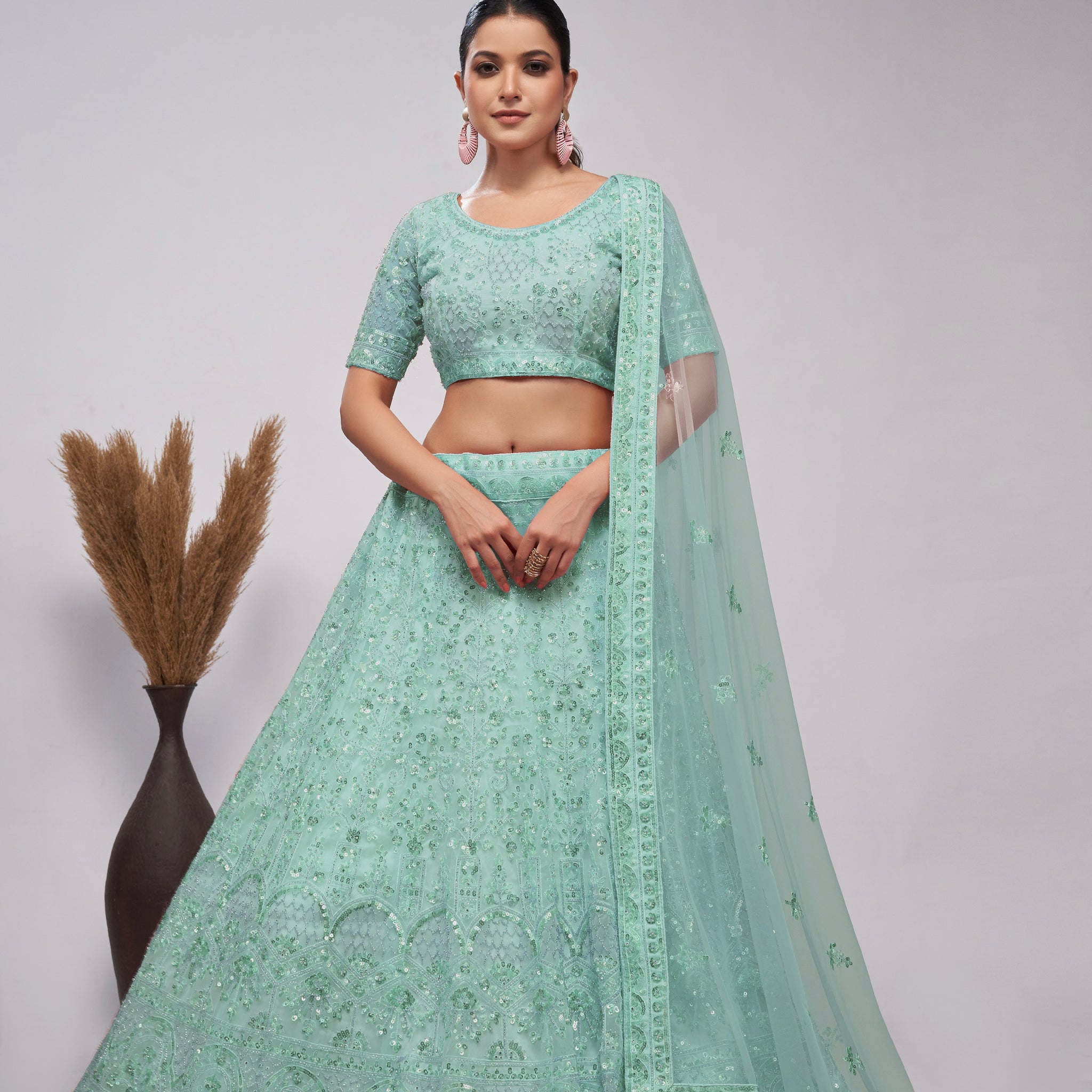 Blue Lehenga