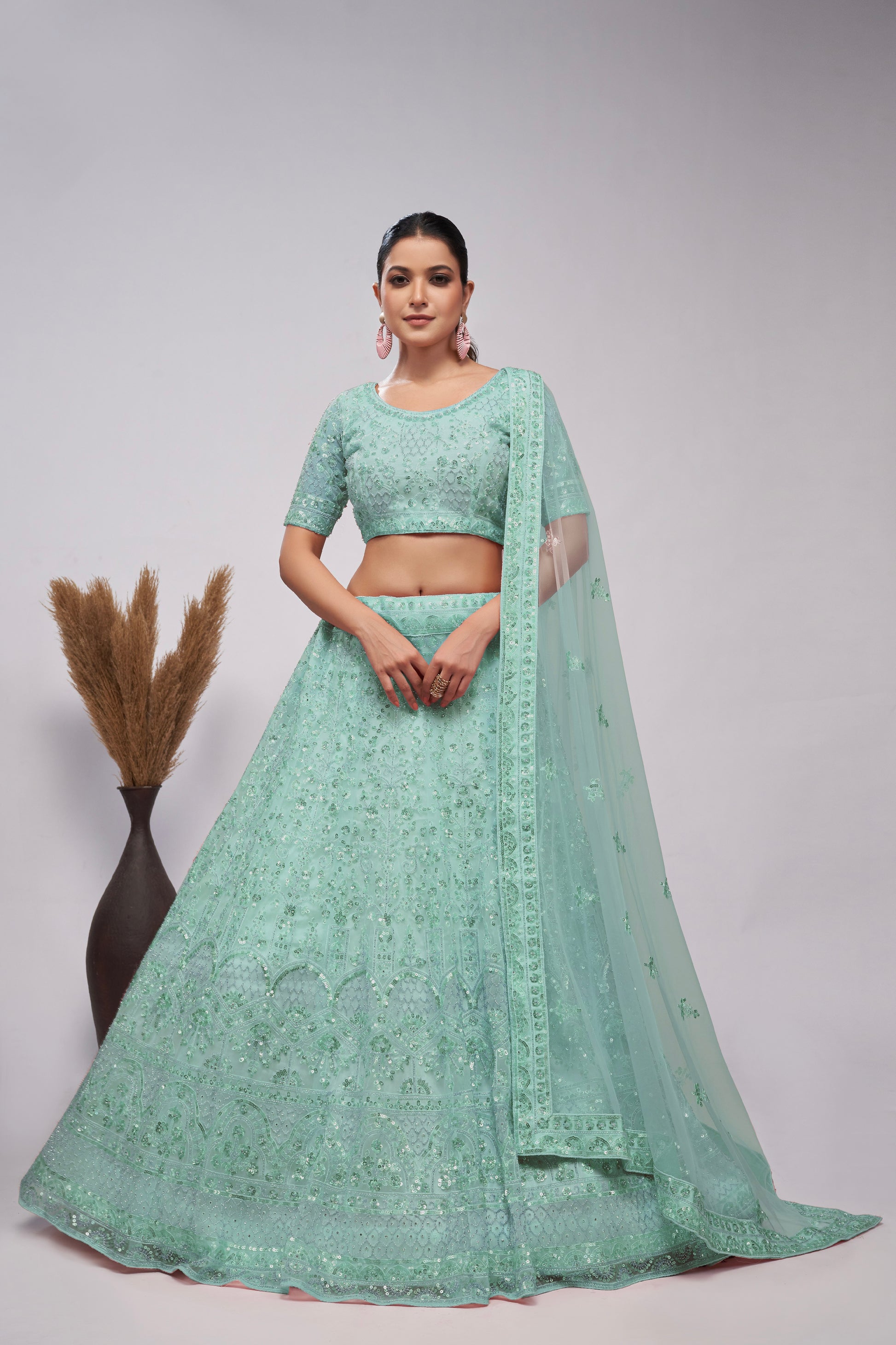 Blue Lehenga