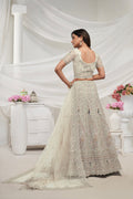 White Lehenga