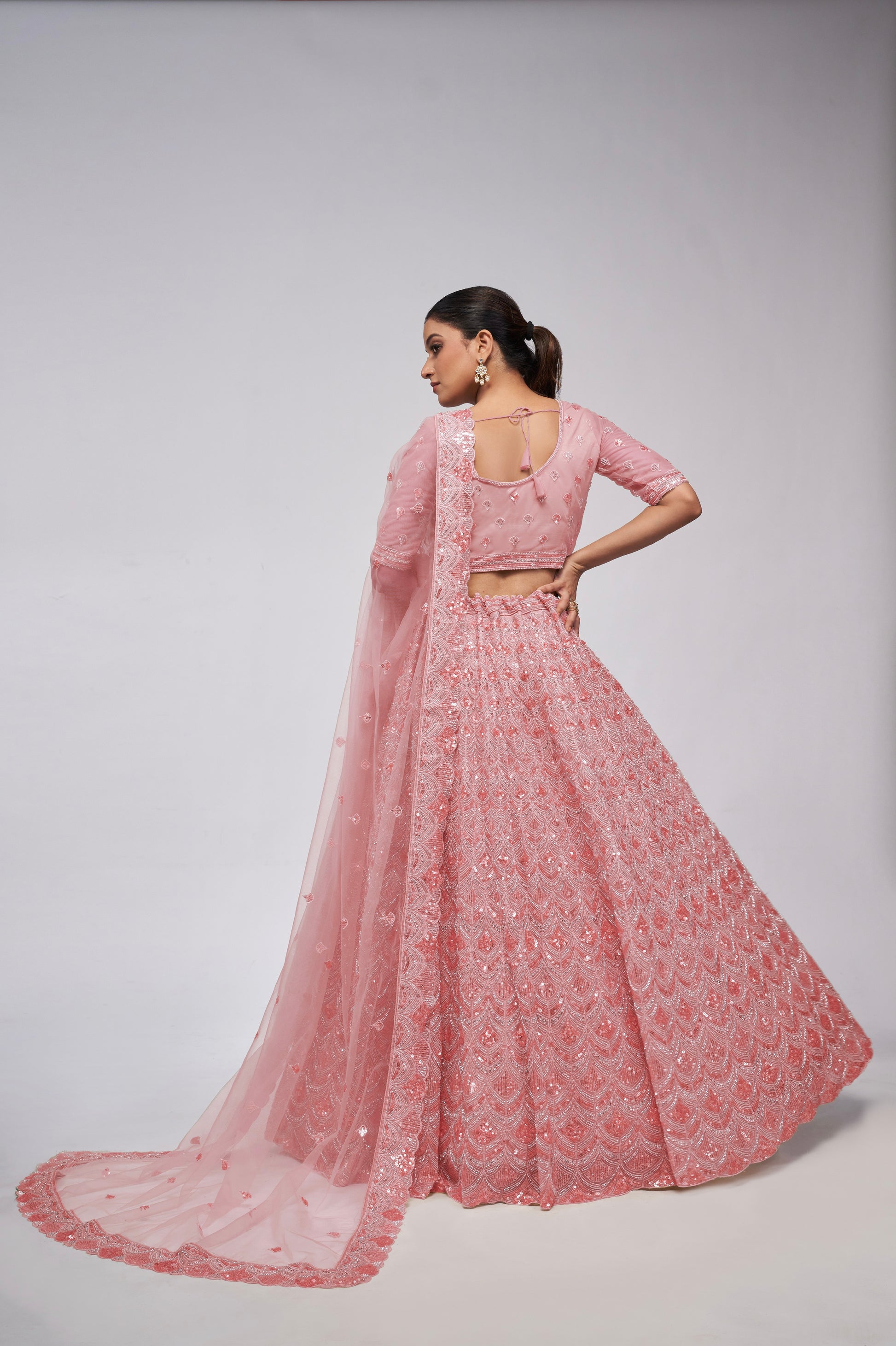 Pink Lehenga