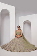 Green Designer Lehenga